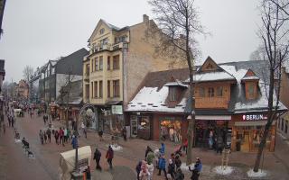 Zakopane - widok na Krupówki śro - 30-01-2026 12:03