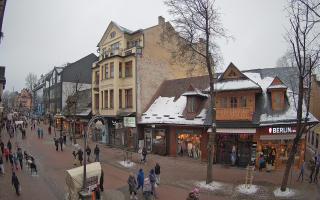 Zakopane - widok na Krupówki śro - 30-01-2026 13:14