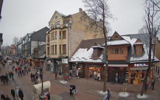 Zakopane - widok na Krupówki śro - 30-01-2026 13:28