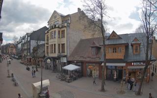 Zakopane - widok na Krupówki śro - 28-04-2026 11:20