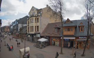 Zakopane - widok na Krupówki śro - 28-04-2026 12:37