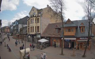 Zakopane - widok na Krupówki śro - 28-04-2026 12:44