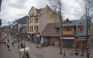 Zakopane - widok na Krupówki śro - 01-05-2026 08:10