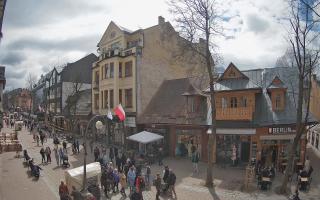 Zakopane - widok na Krupówki śro - 01-05-2026 10:16