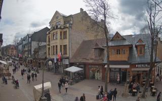 Zakopane - widok na Krupówki śro - 01-05-2026 10:44