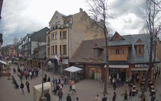 Zakopane - widok na Krupówki śro - 01-05-2026 12:02