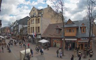 Zakopane - widok na Krupówki śro - 01-05-2026 12:30