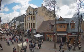 Zakopane - widok na Krupówki śro - 01-05-2026 12:51