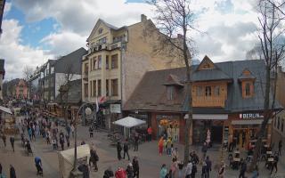 Zakopane - widok na Krupówki śro - 01-05-2026 13:12