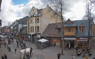 Zakopane - widok na Krupówki śro - 01-05-2026 13:19