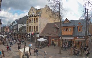 Zakopane - widok na Krupówki śro - 01-05-2026 13:54
