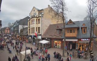 Zakopane - widok na Krupówki śro - 01-05-2026 15:19