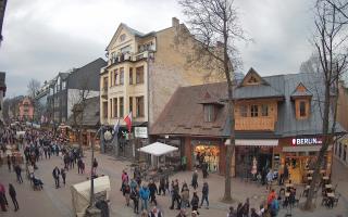Zakopane - widok na Krupówki śro - 01-05-2026 15:40