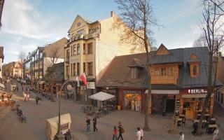 Zakopane - widok na Krupówki śro - 04-05-2026 16:08