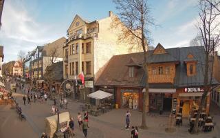 Zakopane - widok na Krupówki śro - 04-05-2026 16:15