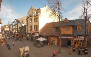 Zakopane - widok na Krupówki śro - 04-05-2026 16:22