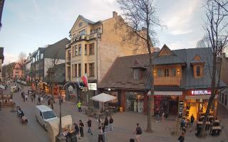 Zakopane - widok na Krupówki śro - 04-05-2026 17:47