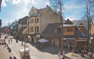 Zakopane - widok na Krupówki śro - 06-05-2026 08:49