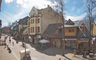 Zakopane - widok na Krupówki śro - 06-05-2026 09:03
