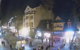 Zakopane - widok na Krupówki śro - 26-10-2026 17:11