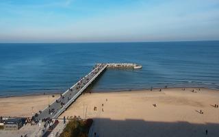 Kołobrzeg molo - 01-11-2025 10:05