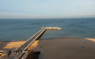 Kołobrzeg molo - 18-12-2025 10:21