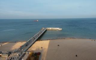Kołobrzeg molo - 18-12-2025 10:51
