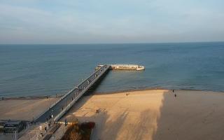 Kołobrzeg molo - 18-12-2025 11:53