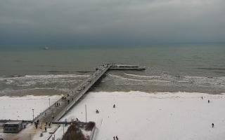 Kołobrzeg molo - 27-01-2026 12:45