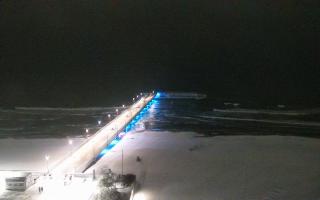 Kołobrzeg molo - 27-01-2026 20:28