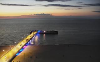 Kołobrzeg molo Hotel Bałtyk - 21-05-2026 20:20