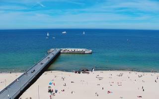 Kołobrzeg molo Hotel Bałtyk - 24-05-2026 11:28