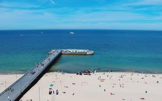 Kołobrzeg molo Hotel Bałtyk - 24-05-2026 11:35