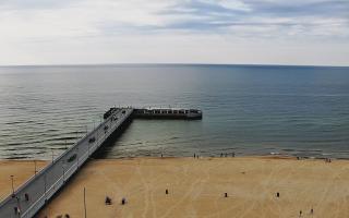 Kołobrzeg molo Hotel Bałtyk - 26-05-2026 16:34