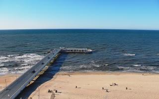 Kołobrzeg molo Hotel Bałtyk - 27-05-2026 16:42