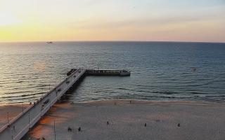 Kołobrzeg molo Hotel Bałtyk - 28-05-2026 19:02