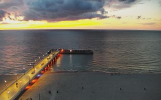 Kołobrzeg molo Hotel Bałtyk - 11-06-2026 20:26