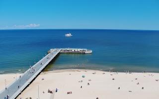 Kołobrzeg molo Hotel Bałtyk - 12-06-2026 09:24