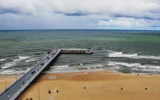 Kołobrzeg molo Hotel Bałtyk - 14-06-2026 10:43
