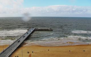 Kołobrzeg molo Hotel Bałtyk - 15-06-2026 15:36