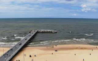 Kołobrzeg molo Hotel Bałtyk - 16-06-2026 13:48