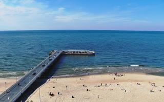 Kołobrzeg molo Hotel Bałtyk - 17-06-2026 15:36