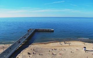 Kołobrzeg molo Hotel Bałtyk - 18-06-2026 16:39