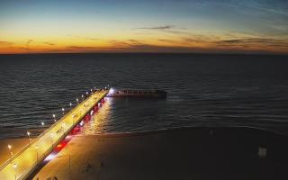 Kołobrzeg molo Hotel Bałtyk - 22-06-2026 21:35
