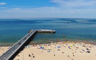 Kołobrzeg molo Hotel Bałtyk - 27-06-2026 13:44