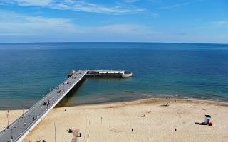 Kołobrzeg molo Hotel Bałtyk - 01-07-2026 07:05