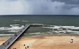 Kołobrzeg molo Hotel Bałtyk - 03-07-2026 11:20
