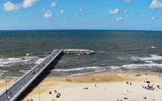 Kołobrzeg molo Hotel Bałtyk - 05-07-2026 14:04