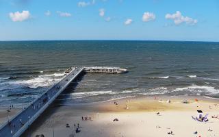 Kołobrzeg molo Hotel Bałtyk - 05-07-2026 14:11