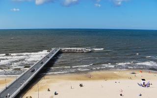 Kołobrzeg molo Hotel Bałtyk - 05-07-2026 14:34